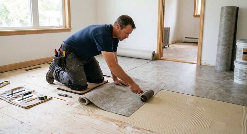 Sheet Flooring Installation in Frisco, TX